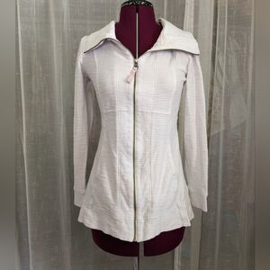 White fabric jacket from Saturday/Sunday by Anthropologie